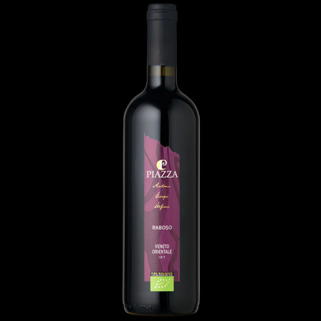 Vino Biologico - Piazza AGS - Raboso - Veneto Orientale I.G.T.